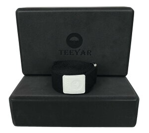 KubN(KԂ) 2Zbg y|[Y̕⏕ɁIzy{̍x220gz8cm  KXgbv(Kxg) 240cm () (Yoga block strap set) (ubN)