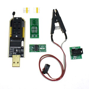 SOP8 SOIC8 Test Clip Socket Adapter for EEPROM 25CXX 24CXX + CH341A 24 25 Series EEPROM Flash BIOS USB Programmer Module