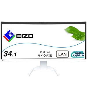 EIZO rWlXEgChȖʃj^[ | FlexScan EV3450XC-WT | 34.1^3440×1440EUSB Type-C(94Wd)EX^hEzCg