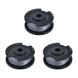 Ligefoy ボッシュ対応 草刈機 ナイロンコード F016800569 セミオートスプール ストリングトリマースプール 草刈機スプール 芝刈り機スプール ナイロンカッター トリマーライン 3個入り