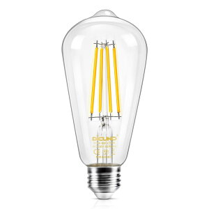 DiCUNO LEDd E26 60W` 6W dF GW\d 700lm 2700K tB gd N A^Cv S g ST64 Ή 1