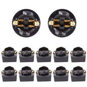 HUIQIAODS T10 LED �d���\�P�b�g �E�G�b�W�x�[�X �ԗp ���C�g�z���_�[ (10��)