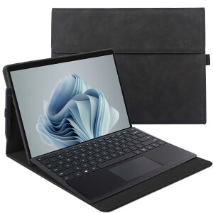xisiciao یP[X For Microsoft Surface Pro 9/10/11th TPU \tgVFt L[{[hJo[T[tFXv9ƌ݊ ČyM݌v (Black)