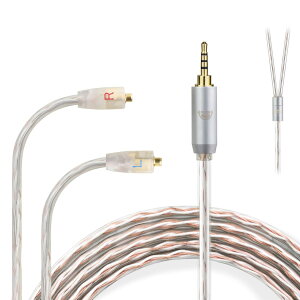 okcsc JBX ���P�[�u�� Westone�p W�V���[�Y �P�[�u�� �C���z���P�[�u�� 4�c OFC W40/W80/W60/UM10/UM30�ȂǂɓK������ 2.5mm