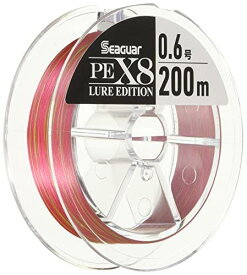シーガー(Seaguar) ライン PEライン シーガーPEX8 ルアーエディション 釣り用PEライン 200m 0.6号 パッションピンク