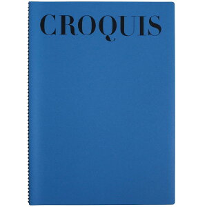 マルマン スケッチブック クロッキーブック スタンダード A4 50枚 クリームコットン ブルー S231A-02