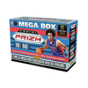 NBA 2021-2022 Panini Prizm Basketball Mega Box (Red Ice Prizms) �p�j�[�j �v���Y�� �o�X�P�b�g�{�[�� �J�[�h ���K�{�b�N�X (���b�h �A�C�X �v���Y��)