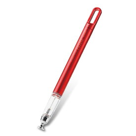 エレコム タッチペン 【 パズルゲーム専用 】 ディスクタイプ スマホ/タブレット 対応 レッド P-TPGDPZRD