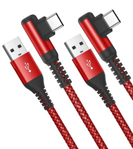 USB C �P�[�u�� L�� �y1M/2�{�Z�b�g�zSweguard �^�C�vc �P�[�u�� �}���[�d QuickCharge3.0�Ή� USB Type C �P�[�u�� i Phone 16 /i Phone 15 �[�d�P�[�u�� �A�C�z��16 15,iPad Pro�ASamsung Galaxy S24 S23 S22 S10,Sony,H u a w e i,