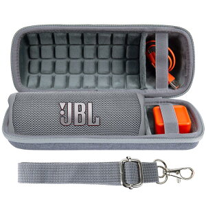 co2CREA �� JBL Flip7/Flip6/Flip5/Flip4 Bluetooth�X�s�[�J�[�p���[�P�[�X (�n�[�h�P�[�X, �O���[ �n�[�h�P�[�X)