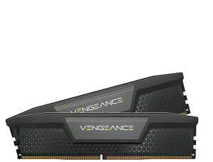 CORSAIR VENGEANCE DDR5 ������ 32GB(16GB×2)�ő�6000MHz�Ή� Intel XMP�Ή� CL38 �f�X�NPC�p �u���b�N CMK32GX5M2B6000C38