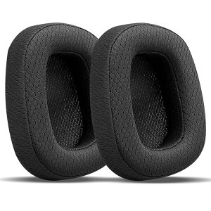 okcsc イヤーパッド ヘッドホン交換用イヤーパッド イヤークッション for Logicool (ロジクール) G933/G23/G433/G432/ G533/ G633/ G635/ G935 ヘッドセットに対応 2個セット (メッシュ)