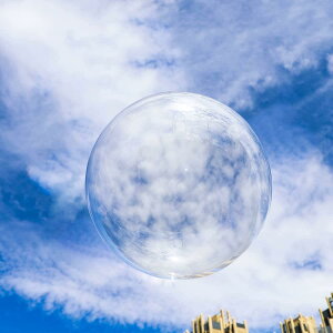 【LEISURE CLUB】透明バルーン ゴム風船 ボボバルーン ク リア 飾り付け ク リアボボボバルーン アクアバルーン 透明 PVCバルーン 極厚 30個入り 20CM セット 丸風船 飾り パーティー お祝い 誕生日