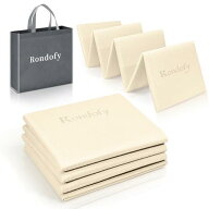 Rondofy ヨガマット 折りたたみ 6mm トレーニングマット 折り畳み 持ち運びに便利 エクササイズマット フ…