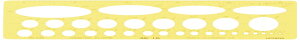 Uchida drawing instrument E`_}(Uchidaseizuki) ev[g No.606 AC\gbNp ȉ~K 1-843-0606