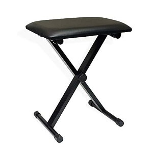 AKOZLIN sAmCX ܂肽ݎ X^ L[{[hx` 3iK sAm֎q L[{[h֎q Keyboard Bench~߉H ubN 40×s30×(42/47/50)cm