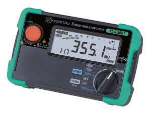 �����d�C�v�� (KYORITSU) 6�����W�≏��R�v (50V/100V/125V/250V/500V/1000V) : KEW 3551