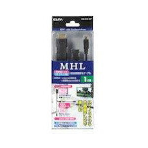 �G���p(ELPA) MHL�z�X�g�P�[�u�� USB-MHL100P