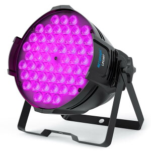 BETOPPER �f�B�X�R���C�g LPC007 54x3W RGB LED ����Ɩ� 6�F�ϊ��X�e�[�W���C�g �X�e�[�W�Ɩ� DMX512 3/7CH �p�[�e�B���C�g �X�|�b�g���C�g DJ disco light �N���u���C�g���ݔ� ���P�x �����A�� ����/���o/