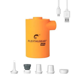 FLEXTAILGEAR Max Pump 2020 dC GA[|v d|v g ^Cj[ 2.2kPaC 3600 mAhdr USB[d C C Ct[^[}bg GA}bg k  Lv AE