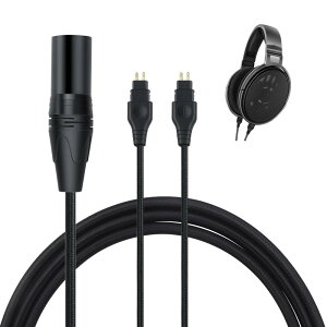 okcsc TCHD650 �w�b�h�z���P�[�u�� ���P�[�u�� �C���z���E�w�b�h�z���p SENNHEISER�p HD650�EHD600�EHD580�EHD535�EHD545�EHD565�EHD265�ɓK�� OFC 4�c ����2.0m 4Pin XLR