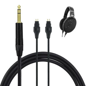 okcsc TCHD650 �w�b�h�z���P�[�u�� ���P�[�u�� �C���z���E�w�b�h�z���p SENNHEISER�p HD650�EHD600�EHD580�EHD535�EHD545�EHD565�EHD265�ɓK�� OFC 4�c ����2.0m 6.35mm