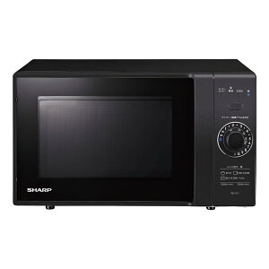 シャープ 電子 レンジ 単機能 フラット テーブル RE-T171-B ブラック 17L カンタン操作一人暮らし シンプル ヘルツフリー