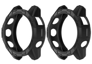 SHEAWA for GarminK[~ Fenix 7X Pro P[X Jo[ یP[X ݊i Epix Pro 51mm TPUS یJo[ ϏՌ ANZT[ (ubN)