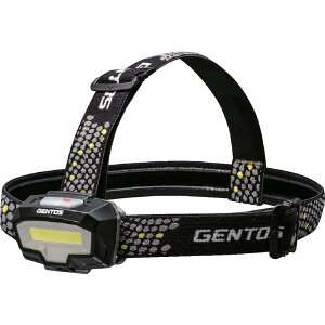 GENTOS(�W�F���g�X) LED �w�b�h���C�g �P4�d�r�� ���� 400���[���� ��/�� 2�F �R���u���[�J�[ CB-443D COB���C�g