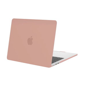 MOSISO 対応機種 MacBook Air ケース 13インチ M2 M3チップ 2025 2024 2023 2022発売 A3113 A2681、保護 対応機種 MacBook Air 13.6インチ プラスチック ハード ケース カバー(サーモン ピンク)