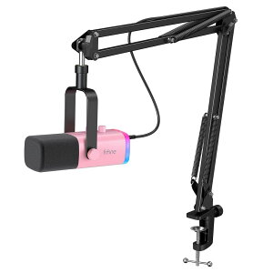 FIFINE XLR/USB Q[~O}CNZbg Xg[~O |bhLXgp _Ci~bN}CN PC}CN u[A[X^ht RGB@\t ~[g{^ wbhtHWbN {[J 