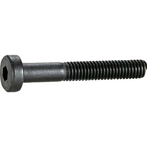 TRUSCO(トラスコ) 低頭六角穴付ボルト 黒染め半ネジ サイズM6×30 11本入 B081-0630 × 10PK 【ケース販売】