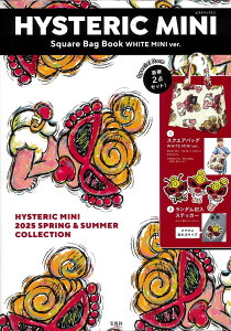 HYSTERIC MINI Square Bag Book WHITE MINIver. (�󓇎Ѓu�����h���b�N)