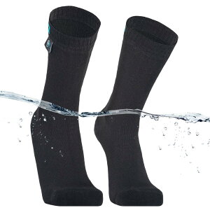 DexShell(�f�b�N�X�V�F��) �N���[�\�b�N�X DS683 BLK Ultra Thin Crew �� S(22-24cm)