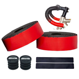 PLATTBK 自転車バーテープ EVA/PU ロードバイク用ハンドルバーテープ エンドキャップ、エンドテープ付属