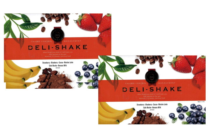 楽天市場】【送料無料】【土日配送】 デリシェイク 24袋入り お得な2箱  