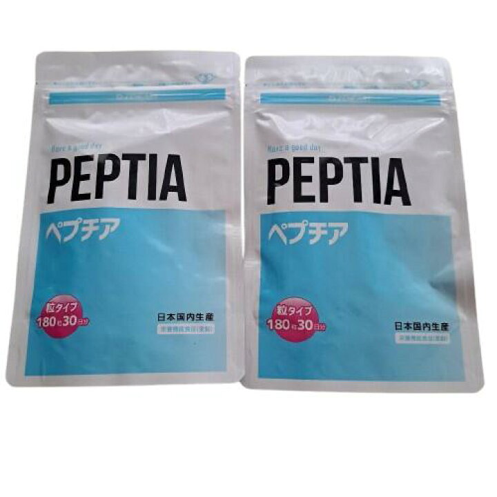楽天市場】【お得な2セット】ペプチア 360粒 （約2ヶ月分） 使用期限  