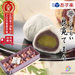 お歳暮 内祝い 栗入り 和菓子 お祝い 内祝 送料無料【玉島銘菓 良寛てまり 10個入】菓子 香典返し 手土産 お菓子 個包装 結婚 出産 入学 新築 内祝い 快気祝い 結婚式 引き出物 ギフト 感謝 お