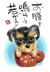 スミレとぉちゃんのメッセージはがき 犬シリーズ | ヨークシャテリア 葉書 和製はがき ポストカード メッセージカード 癒し 和み 言葉 絵プチギフト プチプレゼント ギフト プレゼント 販促 粗品 景品 メッセージ はがき カード 可愛い 犬 猫 おばあちゃん