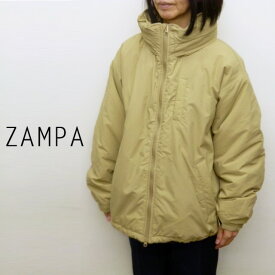 【40％オフ・セール】ZAMPA ザンパ Z of zampa Organic ゼットオブザンパオーガニック ジャケット ブルゾン ハッピージャケット ミリタリージャケット ゼルモリー 中わた 入り