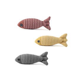 猫用おもちゃ またたび魚ぬいぐるみ ストレス解消 噛むおもちゃ 3個セット