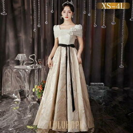 ドレス 大人 ピアノ 発表会 ロングドレス 演奏会 結婚式 母親 ピアノ発表会 袖付き ワンピース 半袖 演奏会ドレス 演奏会用ドレス パーティー イブニングドレス