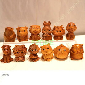 干支 置物 うさぎ 十二支飾り 干支の置物 十二支 かわいい 置物 干支装飾 正月飾り おしゃれ 木製 和室 玄関 床の間 飾り お土産 インテリア 干支飾り 木製