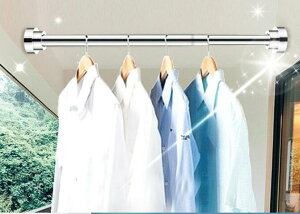 突っ張り棒 ステンレス つっぱり棒 伸縮棒 バスカーテン 強力 カーテン 衣類 コート掛け 棚 収納 伸縮自在 ベランダ リビング 洗面所 浴室 玄関 整理