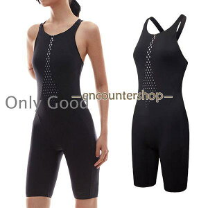 水着 レディース フィットネス水着 競泳水着 オールインワン 体型カバー 胸パッド付き 着痩せ 潜水 速乾 ビーチウェア スポーツ おしゃれ 海水浴