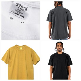 【送料無料】SHAKA WEAR 7.5oz GARMENT DYE シャカ ウェア 無地 半袖Tシャツ