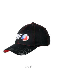 エルフ EC-027/RD/ エルフ(elf) バイク用 キャップ 通年モデル コットンキャップ フリーサイズ レッド EC-027 EC027/RD/