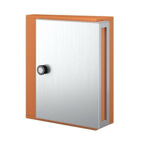 ナスタ NASTA KS-MB31SN-L-OR 郵便受箱(郵便ポスト) 横入前出/壁付・防滴タイプ オレンジ(OR) KSMB31SNLOR