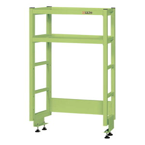 【個人宅配送不可】サカエ SAKAE KT-062KH 直送 代引不可・他メーカー同梱不可 作業台用簡易架台(奥行タイプ/H810/棚板2段仕様) KT062KH