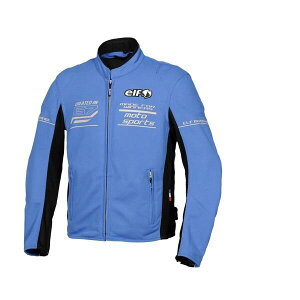 エルフ EJ-S116/BLGY/M エルフ(ELF) バイク フレッドメッシュジャケット M ブルー&グレー EJ-S116 EJS116BLGYM